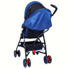 1st Step Jet Stroller/Pram With 5 Point Safety Harness And Adjustable Handles - Navy Blue