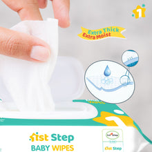 1st Step Baby Wet Wipes With Lid Enriched With Aloe-Vera And Jojoba Oil  (144 Wipes)
