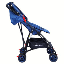 1st Step Jet Stroller/Pram With 5 Point Safety Harness And Adjustable Handles - Navy Blue