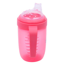 1st Step Matte Collection BPA Free Polypropylene Soft Spout Sipper with Twin Handles for Easy Grip - Pink