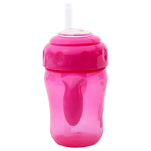 1st Step 210ml Birdie BPA Free Non-SpiII Interchangeable Sipper / Sippy Cup with Soft Silicone Spout And Straw-Pink