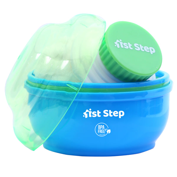 Baby Powder Box With Refillable Powder Puff