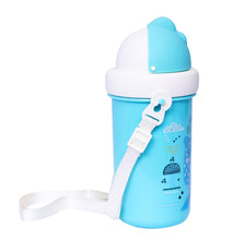 1st Step Matte Collection Ideal for Montessori BPA Free Polypropylene Soft Straw Sipper with Twin Handles for Easy Grip - Blue