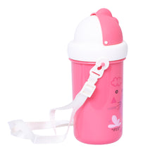 1st Step Matte Collection Ideal for Montessori BPA Free Polypropylene Soft Straw Sipper with Twin Handles for Easy Grip - Pink