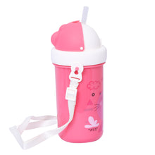 1st Step Matte Collection Ideal for Montessori BPA Free Polypropylene Soft Straw Sipper with Twin Handles for Easy Grip - Pink