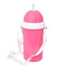 1st Step Matte Collection Ideal for Montessori BPA Free Polypropylene Soft Straw Sipper with Twin Handles for Easy Grip - Pink