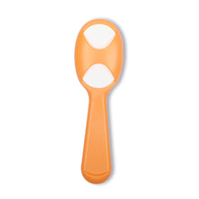 1st Step Matte Collection Easy Grip, Compact, Soft & Gentle Comb and Brush Grooming Set - Orange
