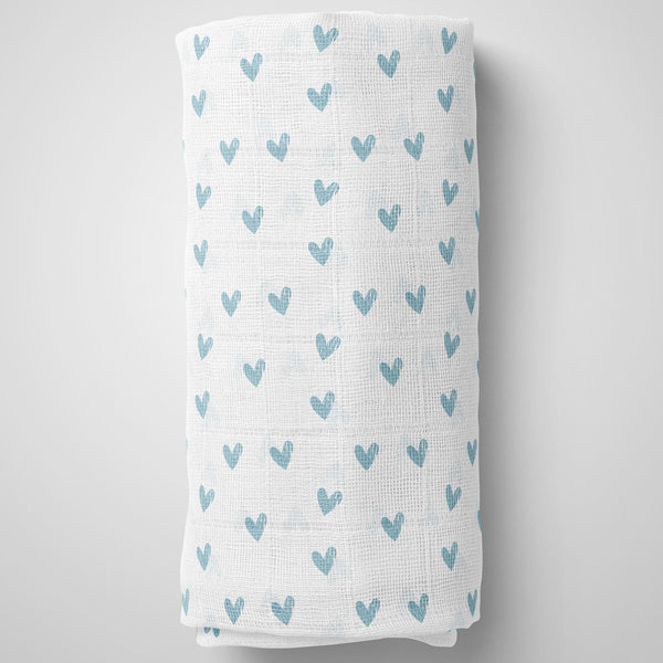 1st Step 100% Organic Muslin Swaddle (91 X 91 cms)