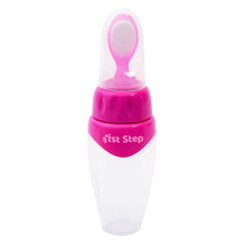 Non Spill Silicone Soft Squeeze Baby Food Feeder