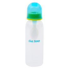 1st Step BPA Free Polypropylene Easy Squeeze Cereal Feeder with Spoon (Blue, 260 ml)