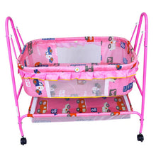 1st Step Cradle With Swing And Mosquito Net - Pink