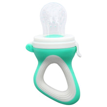 1st Step BPA Free Silicone Fruit and Food Nibbler and Feeder-Green