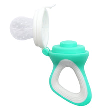 1st Step BPA Free Silicone Fruit and Food Nibbler and Feeder-Green