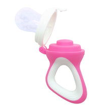 1st Step BPA Free Silicone Fruit and Food Nibbler and Feeder-Pink