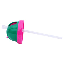 Spill Proof BPA Free Polypropylene Baby Straw Sipper With Strap