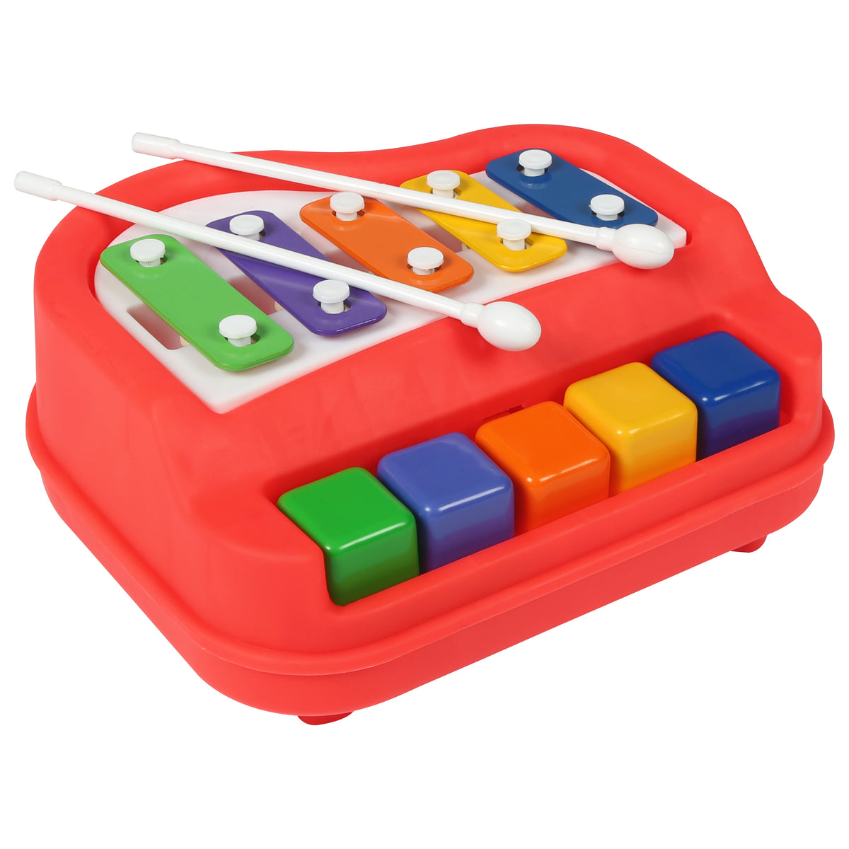 1st Step Xylophone with Piano - Red