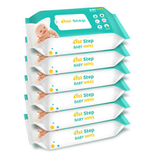 1st Step Baby Wet Wipes Enriched With Aloe-Vera And Jojoba Oil (Pack Of 6) (480 Wipes)